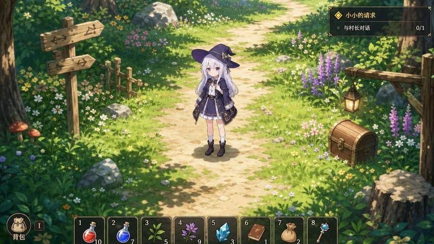魔女秘药 角色事件 实机截图 1