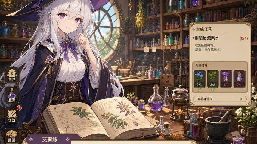 魔女秘药 角色路线 专题图 5