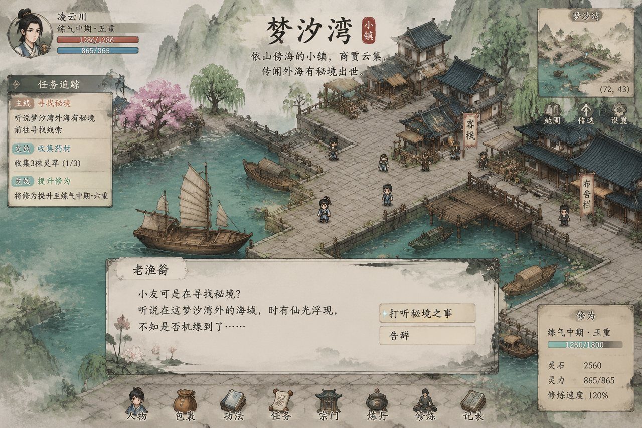 谪仙索欢录 版本内容 演示图 6